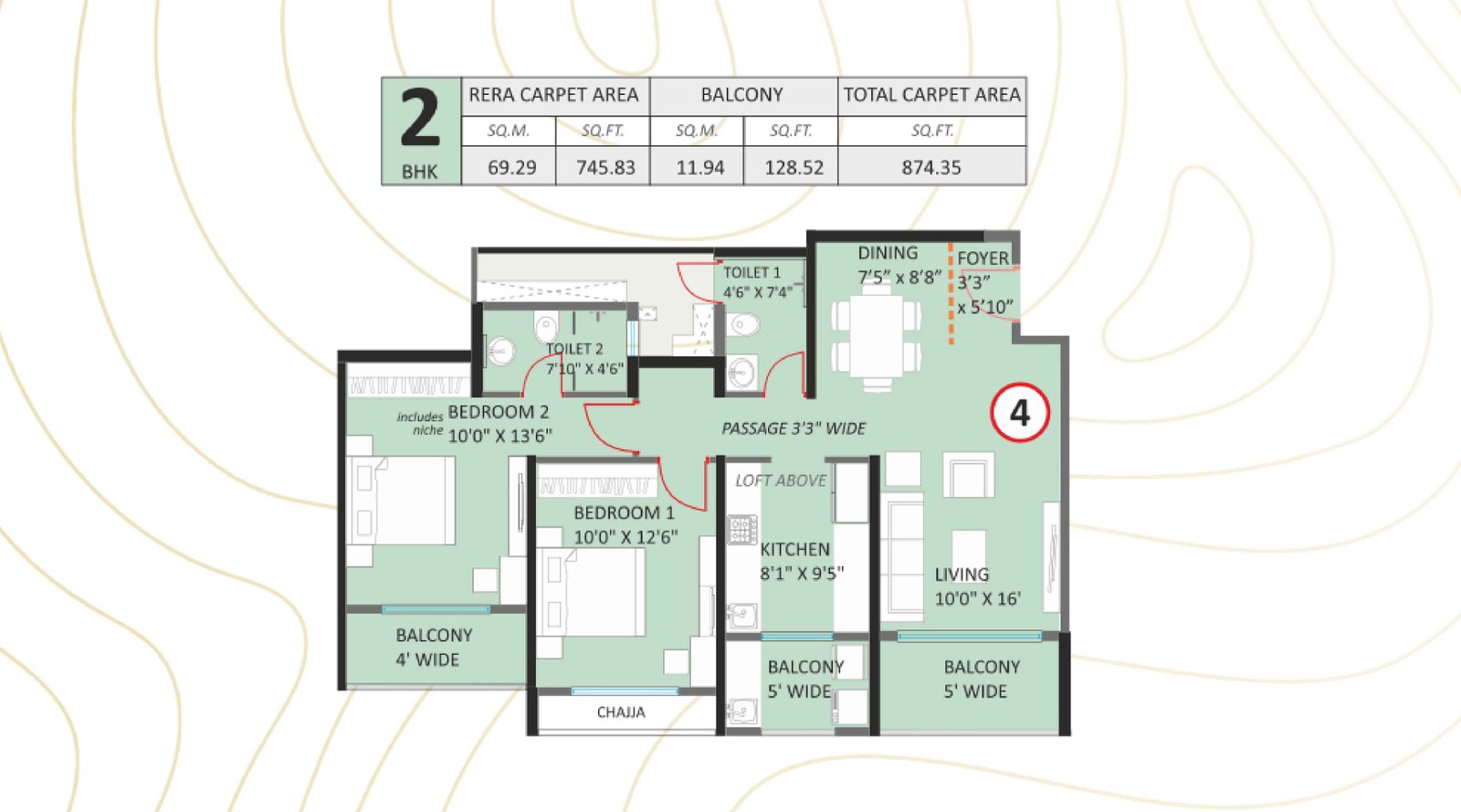 Regency-Astra-Floor-Plan-2-BHK